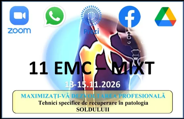 Curs EMC - Bacau - Tehnici specifice de recuperare folosite în patologia ȘOLDULUI