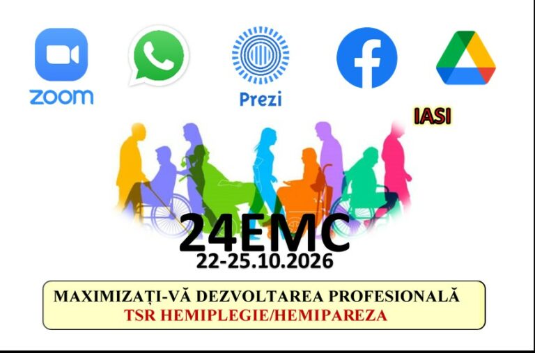 Tehnici specifice de recuperare în  HEMIPLEGIE/HEMIPAREAZA – Iasi