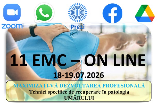 ON LINE – Tehnici specifice de recuperare folosite în patologia UMĂRULUI